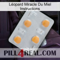 Léopard Miracle Du Miel Instructions 24